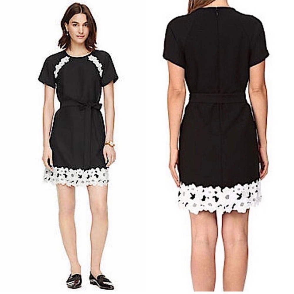 Kate Spade Crepe Floral Shift Dress | Size 10 NWT